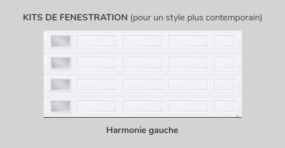 Kit de fenestration - Harmonie gauche