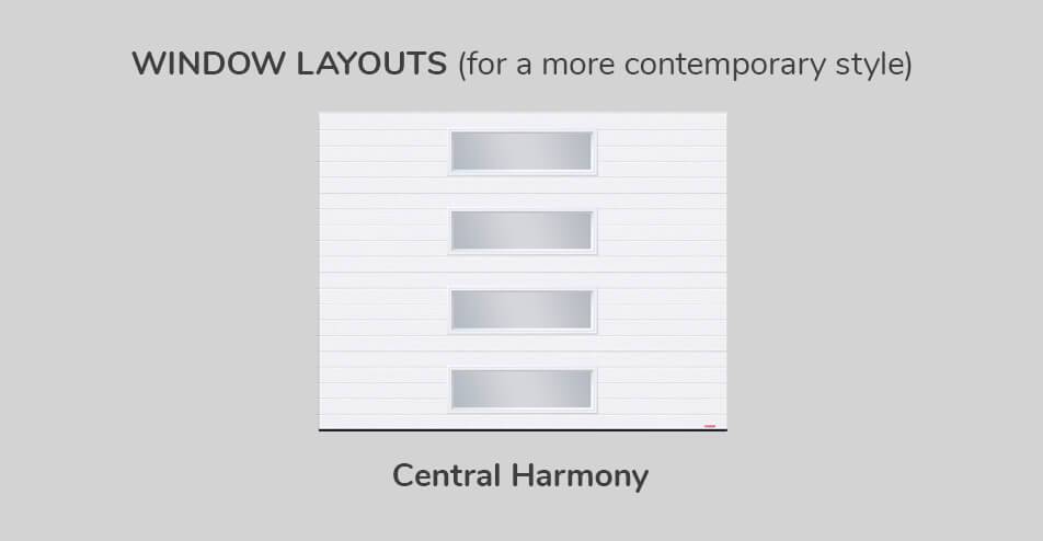 Window layouts, Central Harmony
